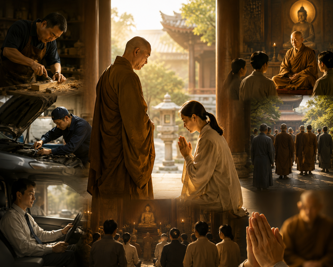 为什么称出家人为“师父”而非“师傅”?